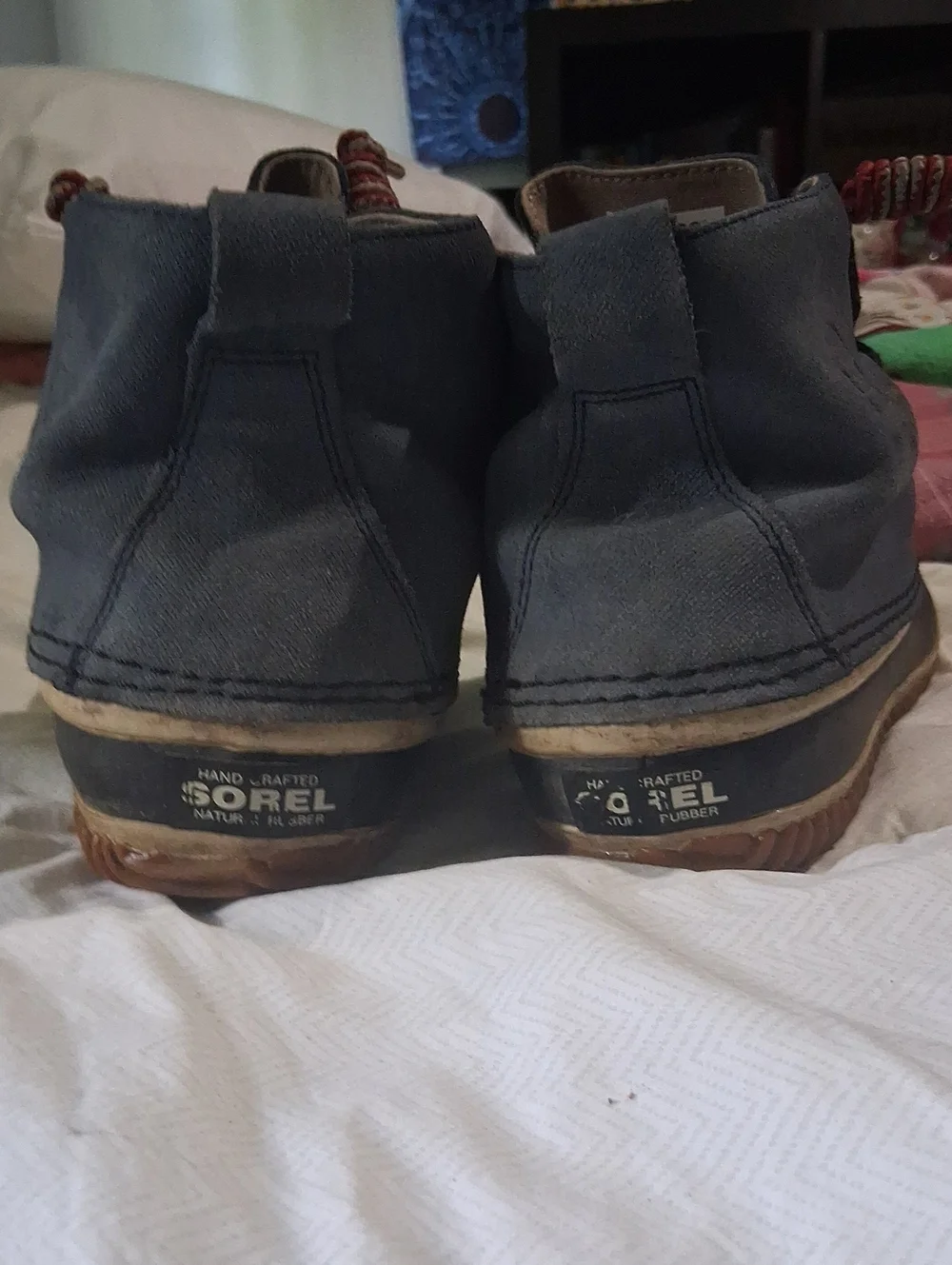 SOREL Navy Blue Waterproof Duck Boots - Unbranded